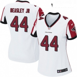 Womens Nike Atlanta Falcons 44 Vic Beasley Game White NFL Jersey