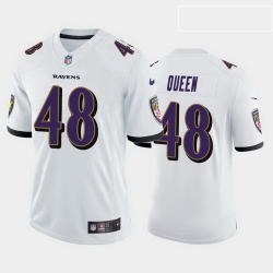 men patrick queen baltimore ravens white vapor limited jersey 