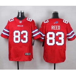 Nike Bills #83 Andre Reed Red Mens Stitched NFL Elite Rush Jersey