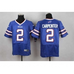 nike nfl jerseys buffalo bills 2 carpenter blue[Elite]