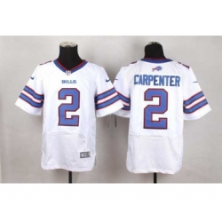 nike nfl jerseys buffalo bills 2 carpenter white[Elite]