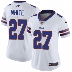 Womens Nike Buffalo Bills 27 TreDavious White White Vapor Untouchable Limited Player NFL Jersey