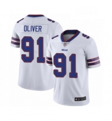 Youth Buffalo Bills 91 Ed Oliver White Vapor Untouchable Limited Player Football Jersey