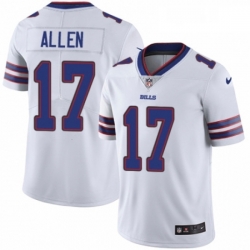 Youth Nike Buffalo Bills 17 Josh Allen White Vapor Untouchable Limited Player NFL Jersey