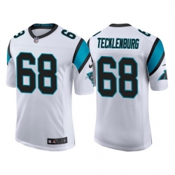 Men Carolina Panthers 68 Sam Tecklenburg 2022 White Stitched Game Jersey