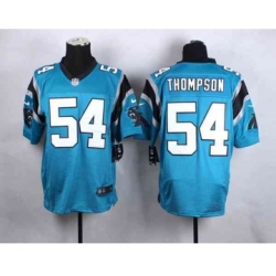 nike nfl jerseys carolina panthers 54 thompson blue[Elite]