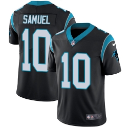 Nike Panthers #10 Curtis Samuel Black Team Color Youth Stitched NFL Vapor Untouchable Limited Jersey