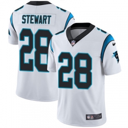 Nike Panthers #28 Jonathan Stewart White Youth Stitched NFL Vapor Untouchable Limited Jersey