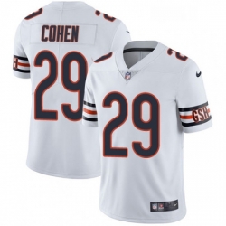 Mens Nike Chicago Bears 29 Tarik Cohen White Vapor Untouchable Limited Player NFL Jersey