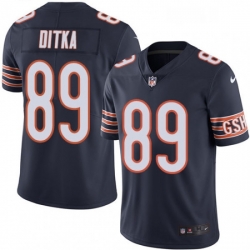 Mens Nike Chicago Bears 89 Mike Ditka Navy Blue Team Color Vapor Untouchable Limited Player NFL Jersey