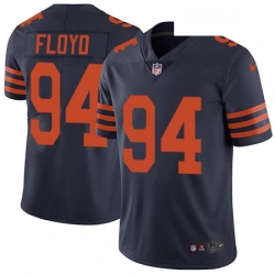 Mens Nike Chicago Bears 94 Leonard Floyd Navy Blue Alternate Vapor Untouchable Limited Player NFL Jersey