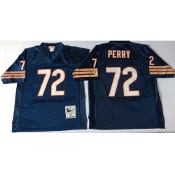 Mitchell Ness Bears #72 William Perry Small No Throwback Stitched NFL Jerseys