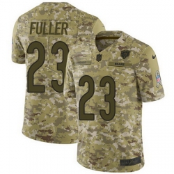 Nike Bears #23 Kyle Fuller Camo Mens Stitched NFL Limited 2018 Salute To Service Jersey