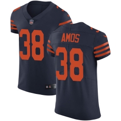 Nike Bears #38 Adrian Amos Navy Blue Alternate Mens Stitched NFL Vapor Untouchable Elite Jersey