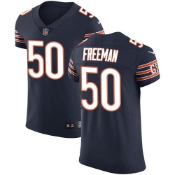 Nike Bears #50 Jerrell Freeman Navy Blue Team Color Mens Stitched NFL Vapor Untouchable Elite Jersey