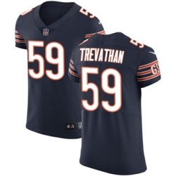 Nike Bears #59 Danny Trevathan Navy Blue Team Color Mens Stitched NFL Vapor Untouchable Elite Jersey