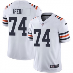 Nike Bears 74 Germain Ifedi White Men 2019 Alternate Classic Stitched NFL Vapor Untouchable Limited Jersey