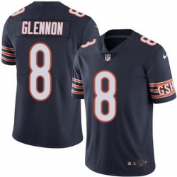 Nike Bears #8 Mike Glennon Navy Blue Team Color Mens Stitched NFL Vapor Untouchable Limited Jersey