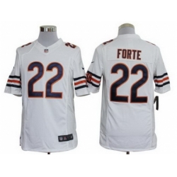 Nike Chicago Bears 22 Matt Forte White Limited NFL Jersey