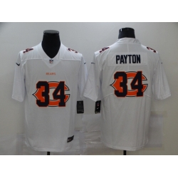 Nike Chicago Bears 34 Walter Payton White Shadow Logo Limited Jersey