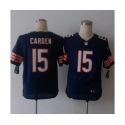 nike nfl jerseys chicago bears 15 carden blue[Elite][carden]