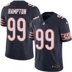 Nike Bears #99 Dan Hampton Navy Blue Mens Stitched NFL Limited Rush Jersey