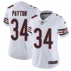 Womens Nike Chicago Bears 34 Walter Payton Elite White NFL Jersey