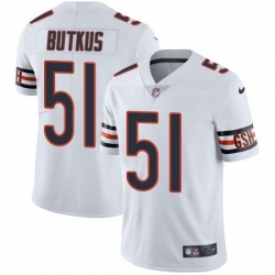 Youth Nike Chicago Bears 51 Dick Butkus Elite White NFL Jersey