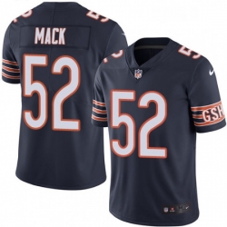 Youth Nike Chicago Bears 52 Khalil Mack Navy Blue Team Color Vapor Untouchable Limited Player NFL Jersey