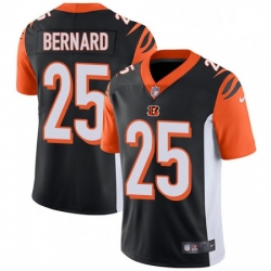 Mens Nike Cincinnati Bengals 25 Giovani Bernard Vapor Untouchable Limited Black Team Color NFL Jersey