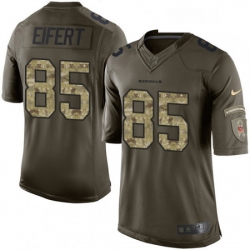 Mens Nike Cincinnati Bengals 85 Tyler Eifert Limited Green Salute to Service NFL Jersey