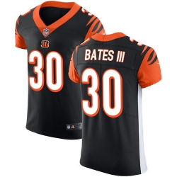 Nike Bengals #30 Jessie Bates III Black Team Color Mens Stitched NFL Vapor Untouchable Elite Jersey