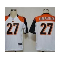 Nike Cincinnati Bengals 27 Dre Kirkpatrick White Game NFL Jersey