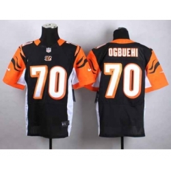 nike nfl jerseys cincinnati bengals 70 ogbuehi black[Elite]