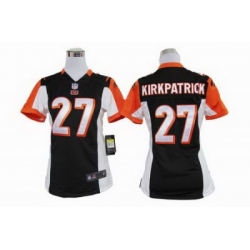 Women Nike Cincinnati Bengals 27# Dre Kirkpatrick Black Nike NFL Jerseys