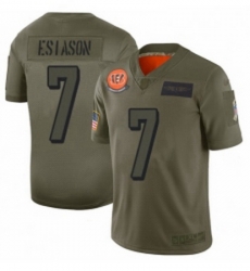 Youth Cincinnati Bengals 7 Boomer Esiason Limited Camo 2019 Salute to Service Football Jersey