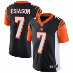 Youth Nike Cincinnati Bengals 7 Boomer Esiason Elite Black Team Color NFL Jersey