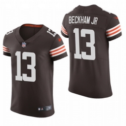 Cleveland Browns 13 Odell Beckham Jr  Nike Men Brwon Team Color Men Stitched NFL 2020 Vapor Untouchable Elite Jersey