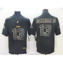 Nike Browns 13 Odell Beckham Jr Black Gold Vapor Untouchable Limited Jersey