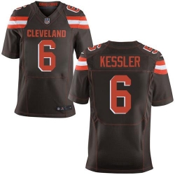 Nike Browns #6 Cody Kessler Brown Team Color Mens Stitched NFL New Elite Jersey 2905 74672