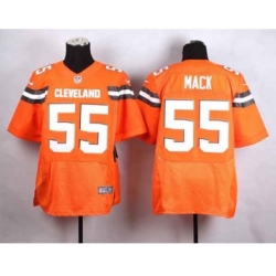 nike nfl jerseys cleveland browns 55 mack orange[Elite][new style]