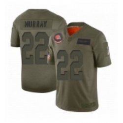 Womens Cleveland Browns 22 Eric Murray Limited Camo 2019 Salute to Service Football Jerseys