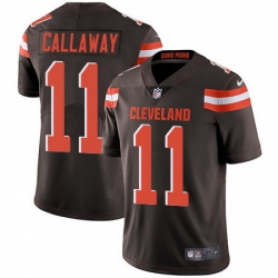 Browns 11 Antonio Callaway Brown Team Color Youth Stitched Football Vapor Untouchable Limited Jerse