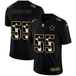 Cowboys 55 Leighton Vander Esch Black Jesus Faith Edition Limited Jersey