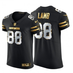 Dallas Cowboys 88 CeeDee Lamb Men Nike Black Edition Vapor Untouchable Elite NFL Jersey