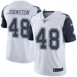 Men Dallas Cowboys Daryl Johnston 84 Nike Rush Limited Jersey