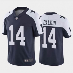 Nike Dallas Cowboys 14 Andy Dalton Navy Throwback Vapor Untouchable Limited Jersey