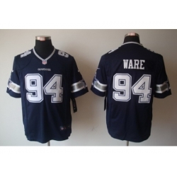 Nike Dallas Cowboys 94 DeMarcus Ware Blue Limited NFL Jersey