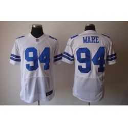 Nike Dallas Cowboys 94 DeMarcus Ware White Elite NFL Jersey