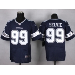 Nike Dallas Cowboys 99 George Selvie blue Elite NFL Jersey